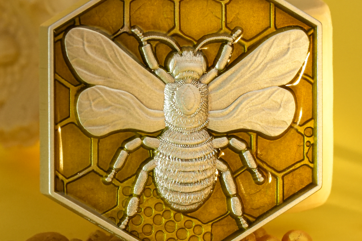 2025 Cameroon The Bee 2 oz Silver Coin