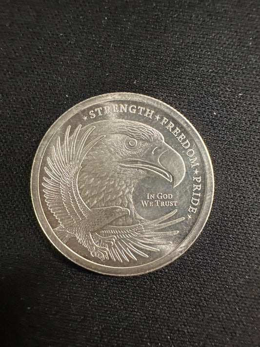 1/4 oz GSM Silver Eagle Round