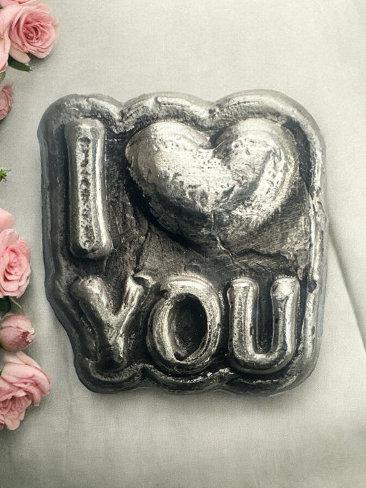 2 oz MK Barz I Heart You Silver Bar