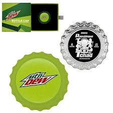 2023 Mountain Dew Bottle Cap 999 Silver Chad 500 Francs 6g Coin OGP Box Mtn Dew