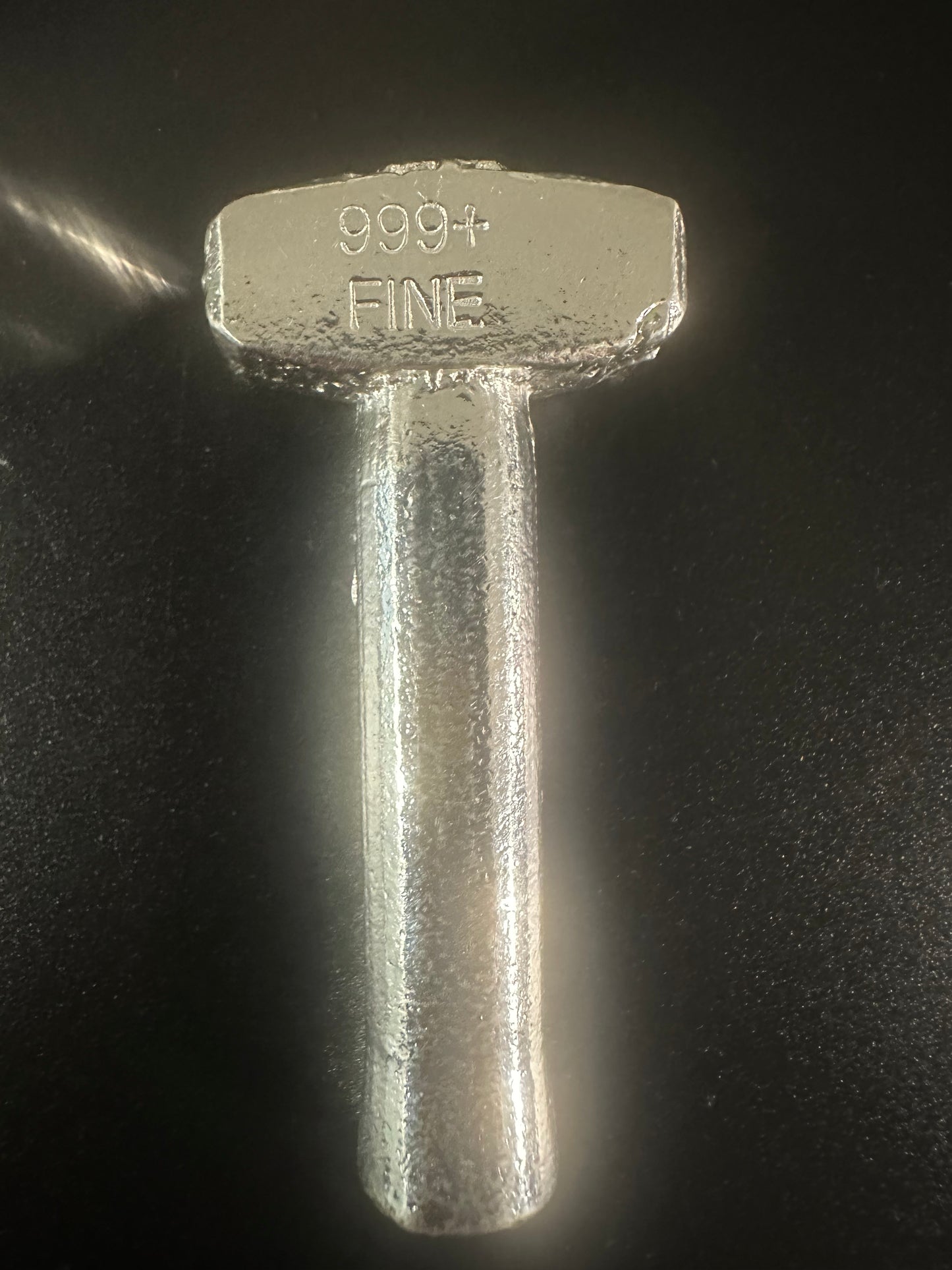 2 oz 999 Fine Silver "Sledge Hammer" by YPS - Yeager's Poured Silver