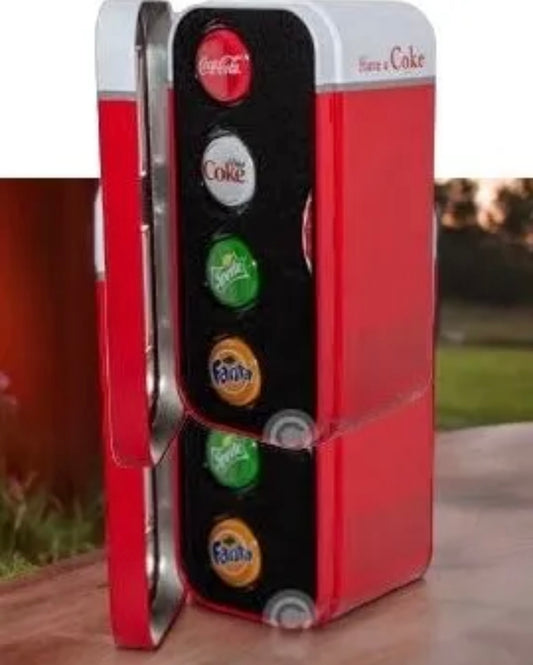 2020 Coca-Cola VENDING MACHINE SET Four New Bottle Cap Silver Coins