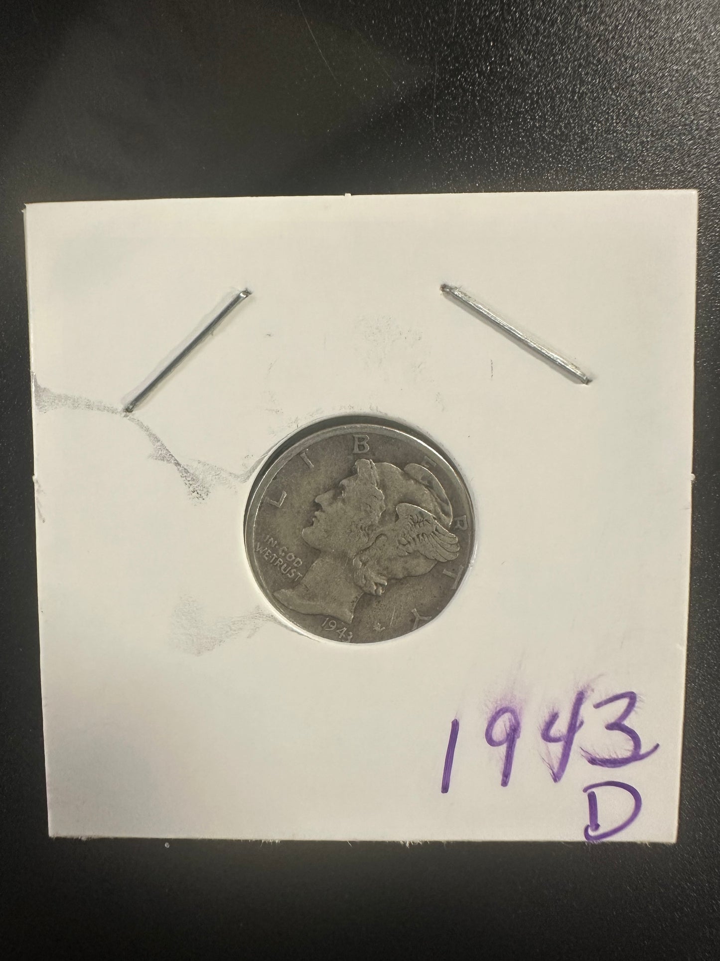 1943 D Mercury Dime