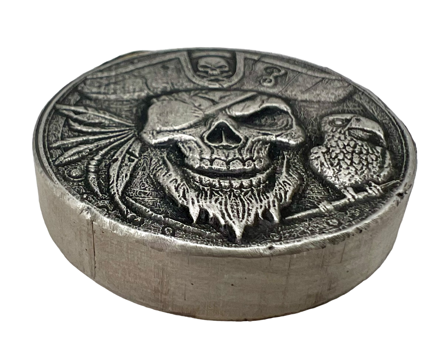 Captain Bill Bones Poured 2 oz Silver Round