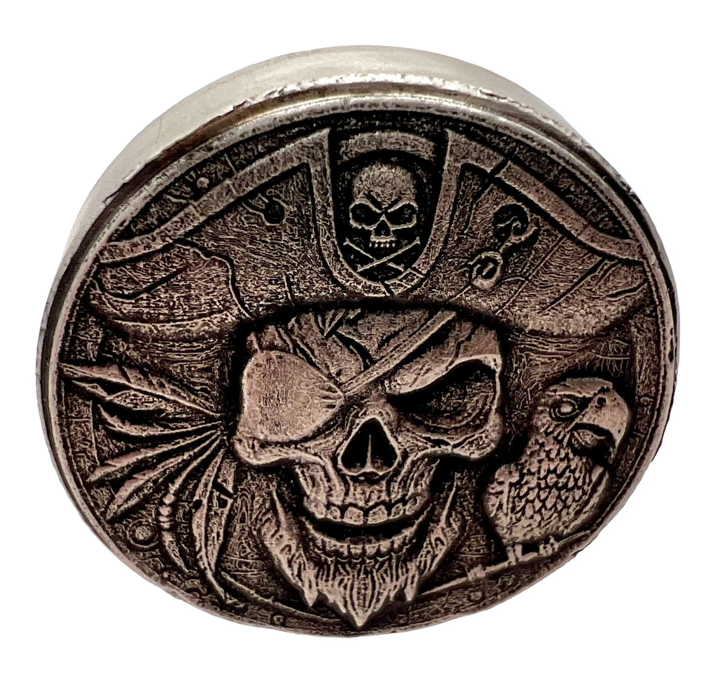 Captain Bill Bones Poured 2 oz Silver Round