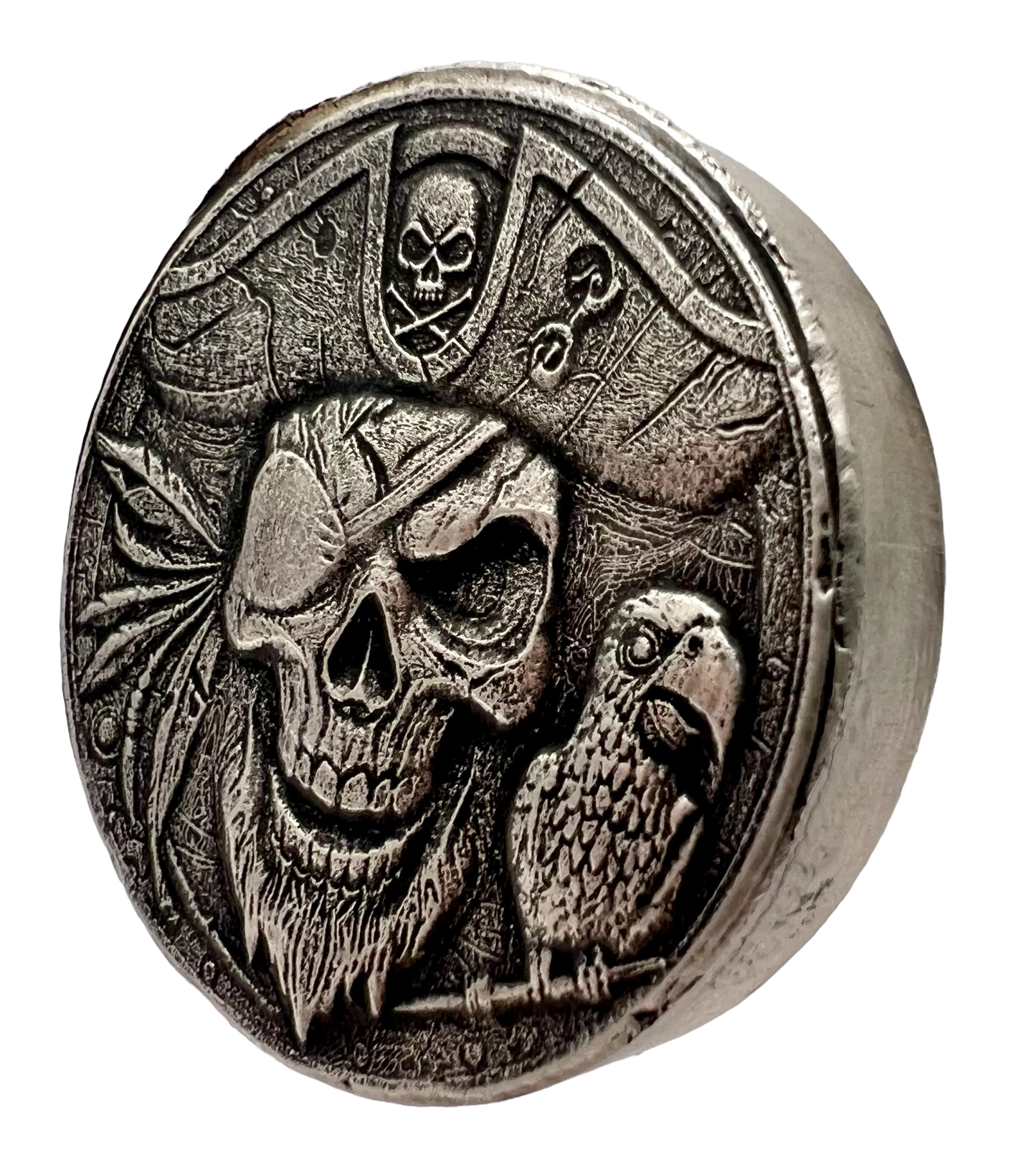 Captain Bill Bones Poured 2 oz Silver Round