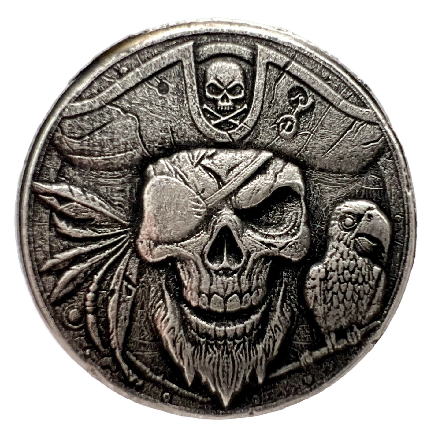 Captain Bill Bones Poured 2 oz Silver Round