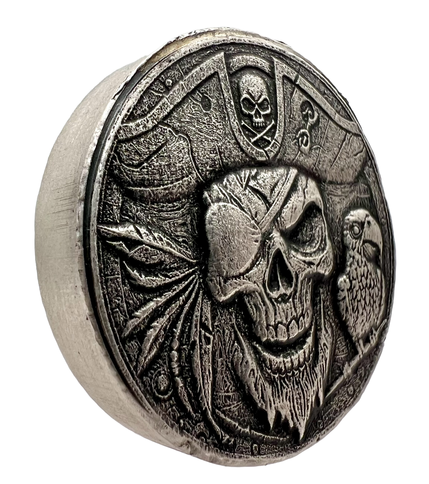 Captain Bill Bones Poured 2 oz Silver Round