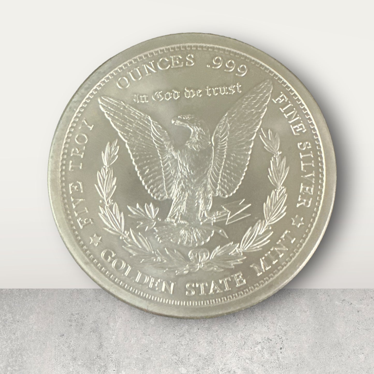 5 oz Morgan Silver Round