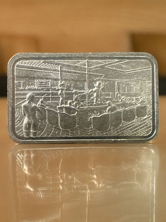 PIT BULLION Heist series Strip Club 1/10th OZ Silver