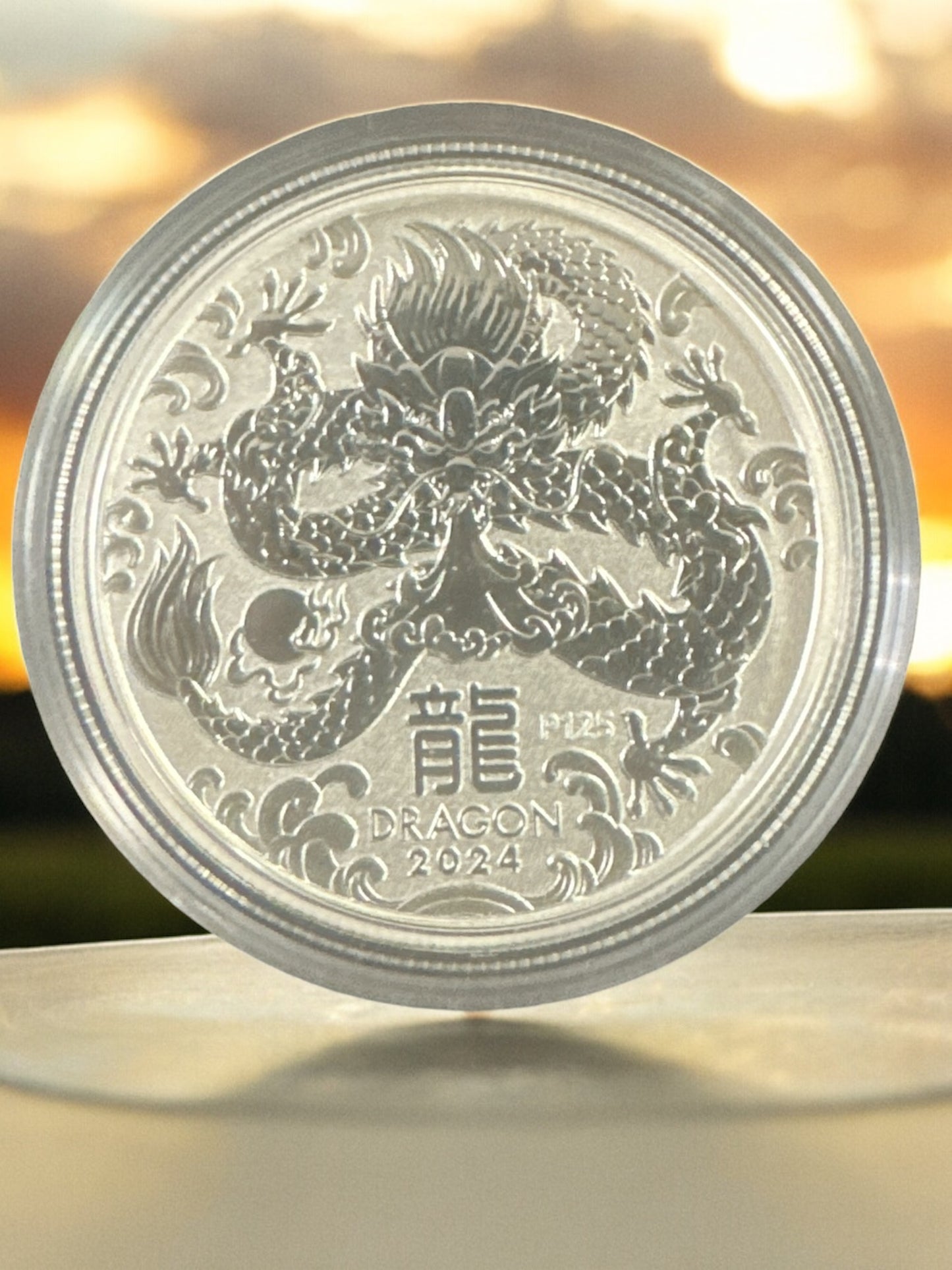 2024 Australia 1/2 oz Silver Lunar Dragon BU (Series III)