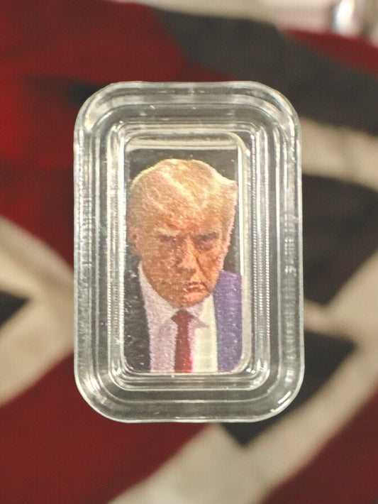 2024 1  gram Donald Trump Colorized Bar