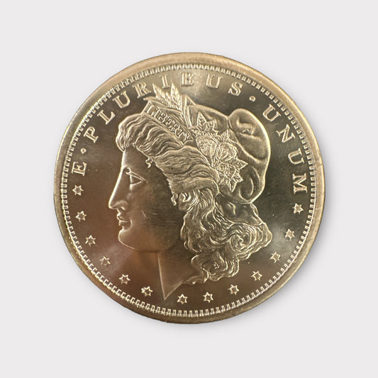 1 oz Copper Round | Morgan Dollar (BU)