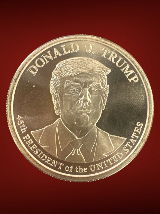 1 oz President Donald J. Trump Copper Round