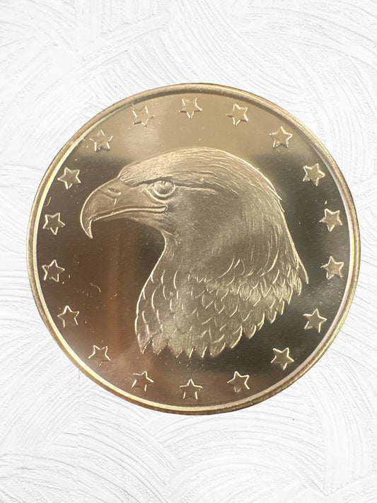 1 oz Copper Round EAGLE