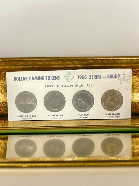 1966 Series-Group 9 Dollar Gaming Tokens