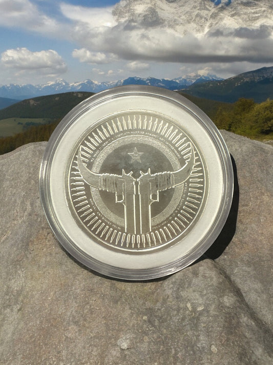 1 oz Constitutional Open Carry Silver Round