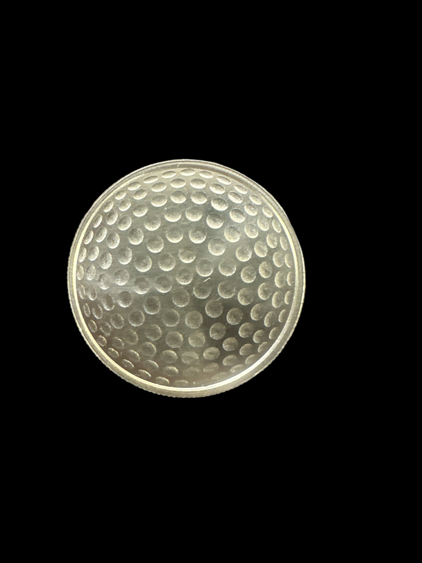 2024 GOLF BALL MARKER – "EAGLE" – 1/2 TROY OUNCE .999 FINE SILVER