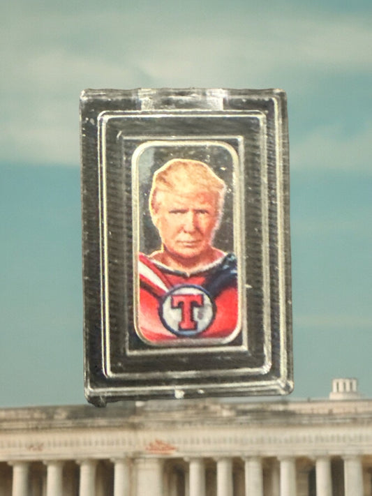 1g Silver Bar Colorized Donald Trump as Superman TRUMP 2024