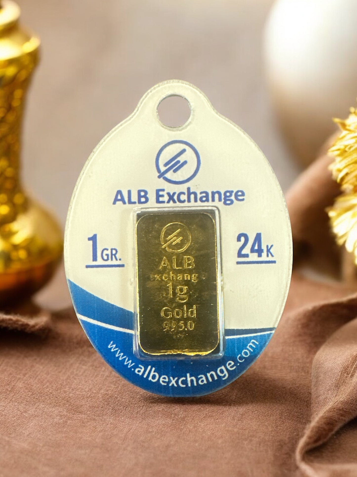 Alb Exchange 1 Gram  995 Gold Bar Sealed