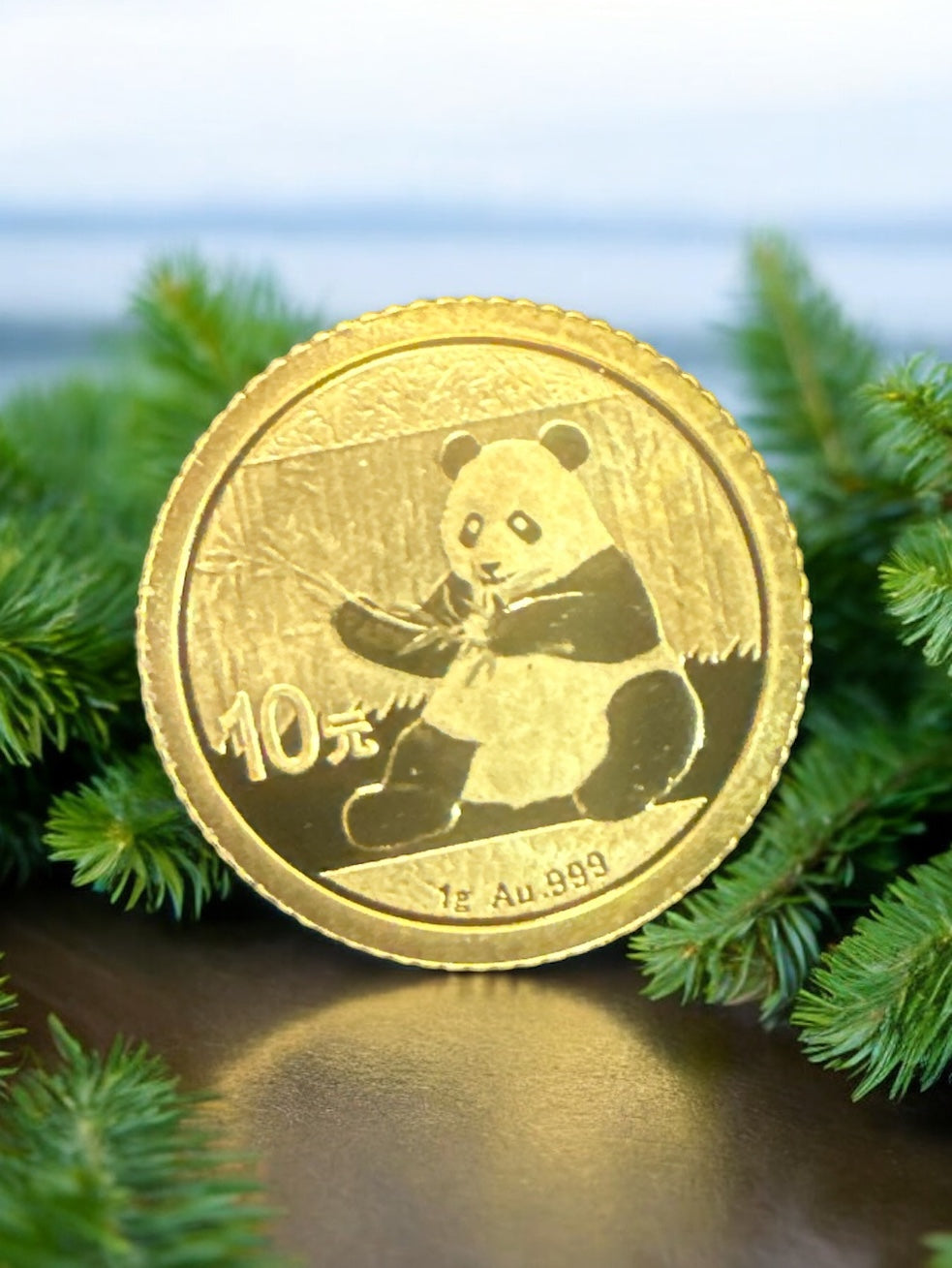 2017 China 1 Gram 999 Fine Gold Panda 10 Yuan Coin BU Sealed in Original Package