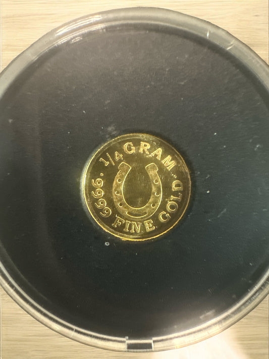 Monarch Metals 1/4 Gram .9999 GOLD Round