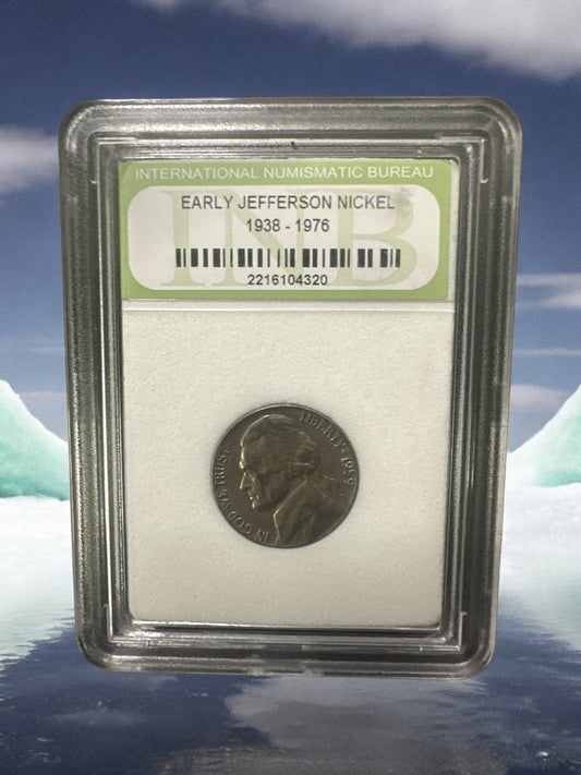 Early Jefferson Nickel 1938-1976- International Numismatic Bureau