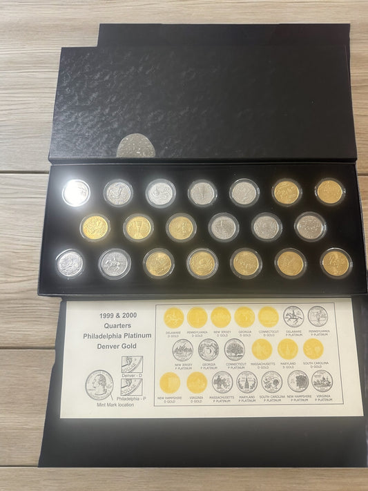 1999 & 2000 Quarters - Philadelphia Platinum & Denver Gold