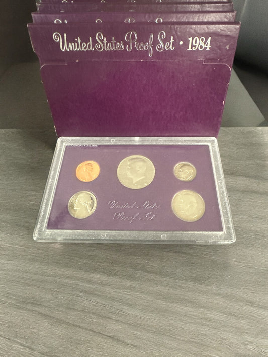 1984 UNITED STATES MINT PROOF SET-Original Government Packaging