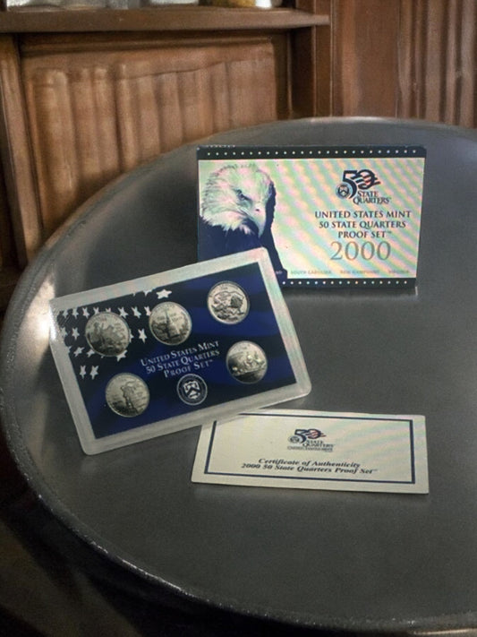 2000 State Quarter Proof Set