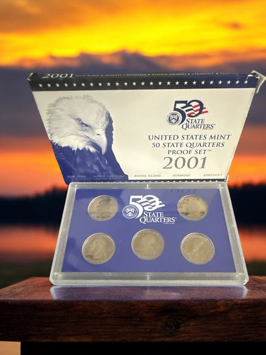 2001 State Quarter Proof Set