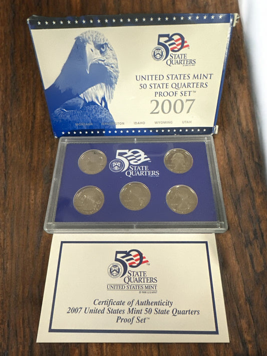 2007 State Quarter Proof Set