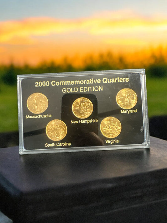 2000 Gold Edition 50 States Commemorative Quarters