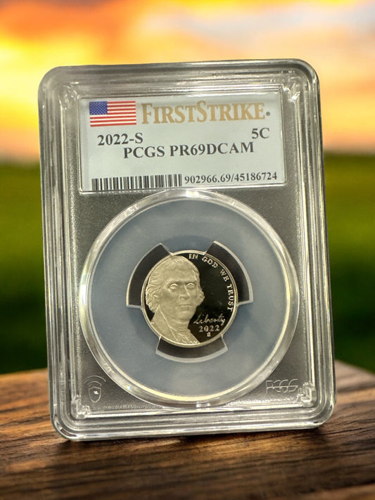 2022-S PCGS PR69DCAM 5c