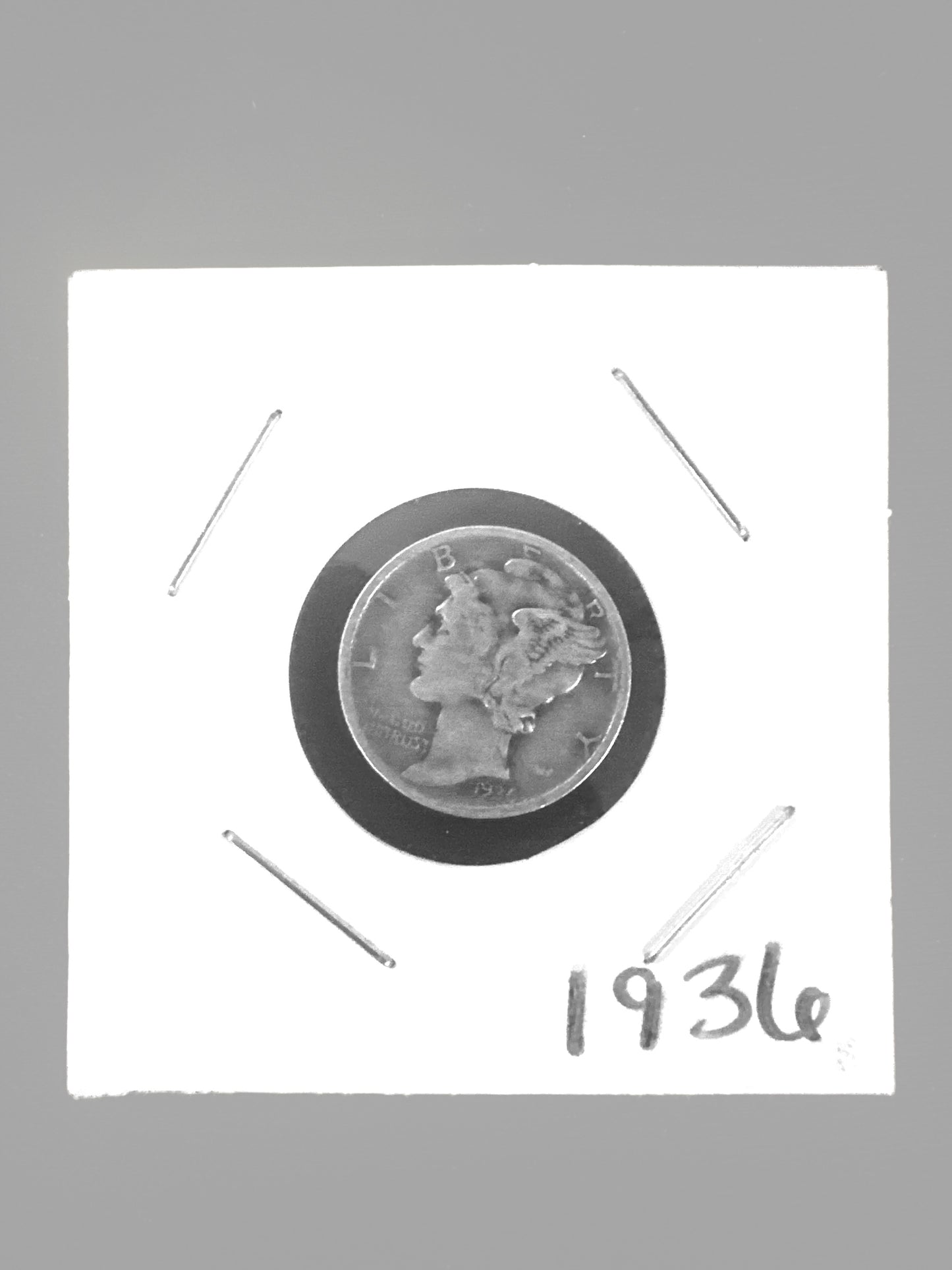 1936  Mercury Dime