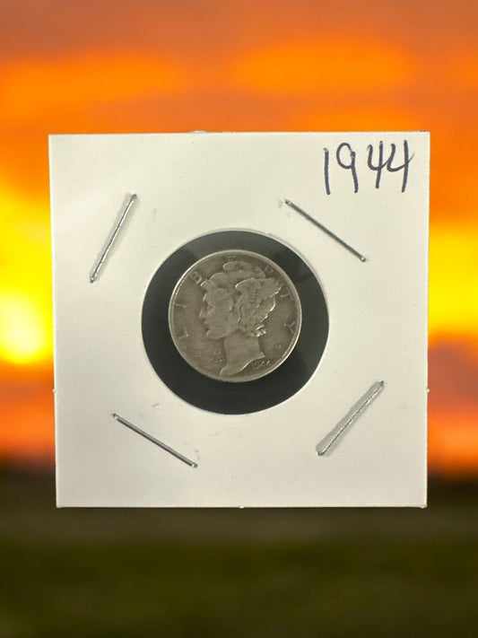 1944  Mercury Dime