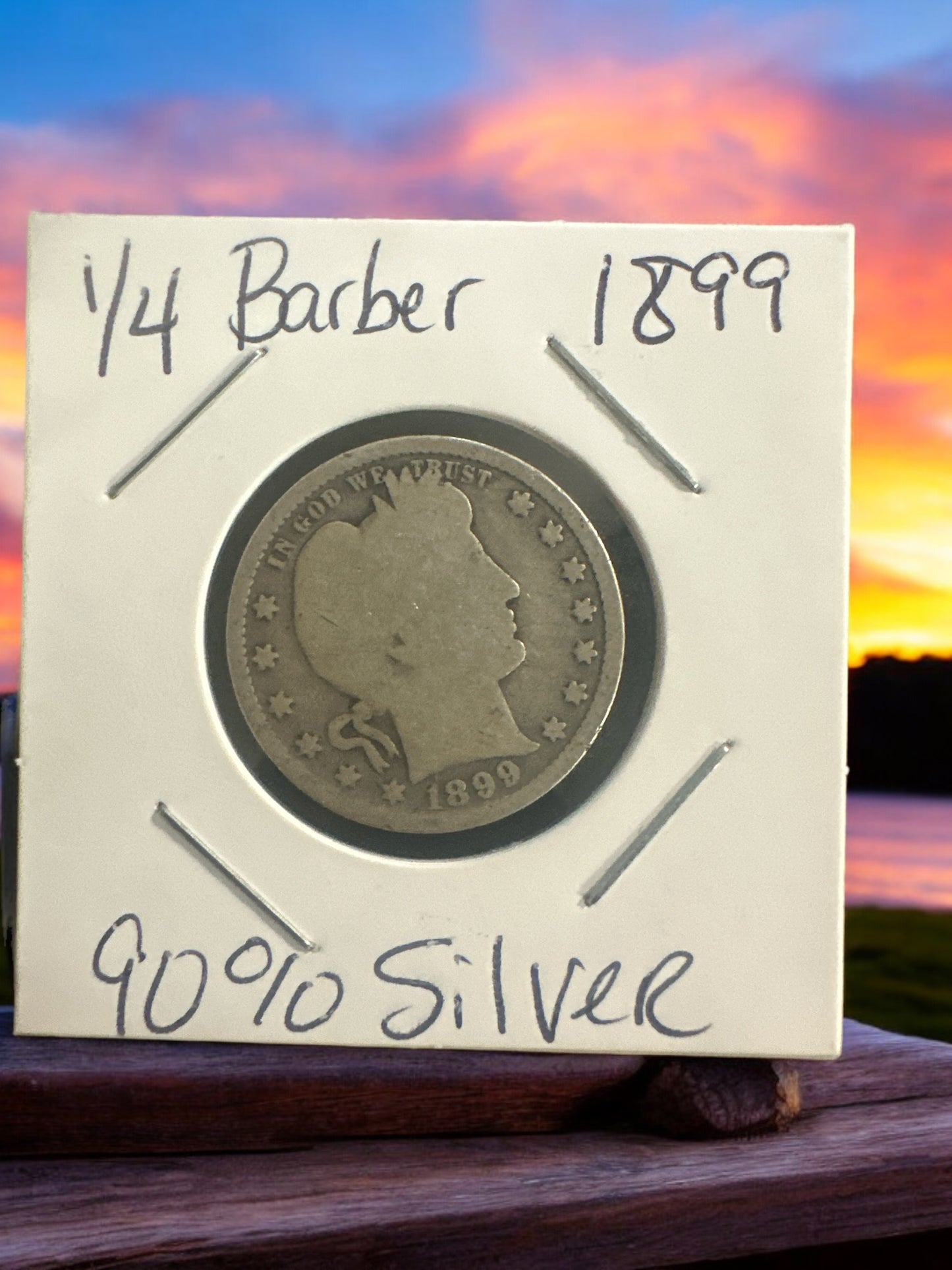 1899 Barber Quarter